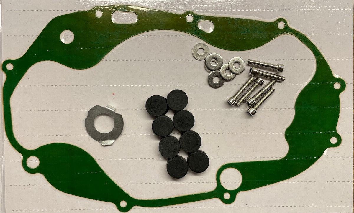 Yamaha Banshee Clutch Basket Cushions Heavy Duty Set 8 + Gasket + Clip