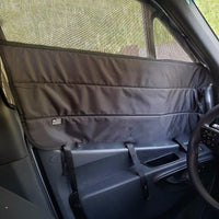 2019 +Mercedes Sprinter Van Driver/Passenger Windows Door Shades + mosquito mesh