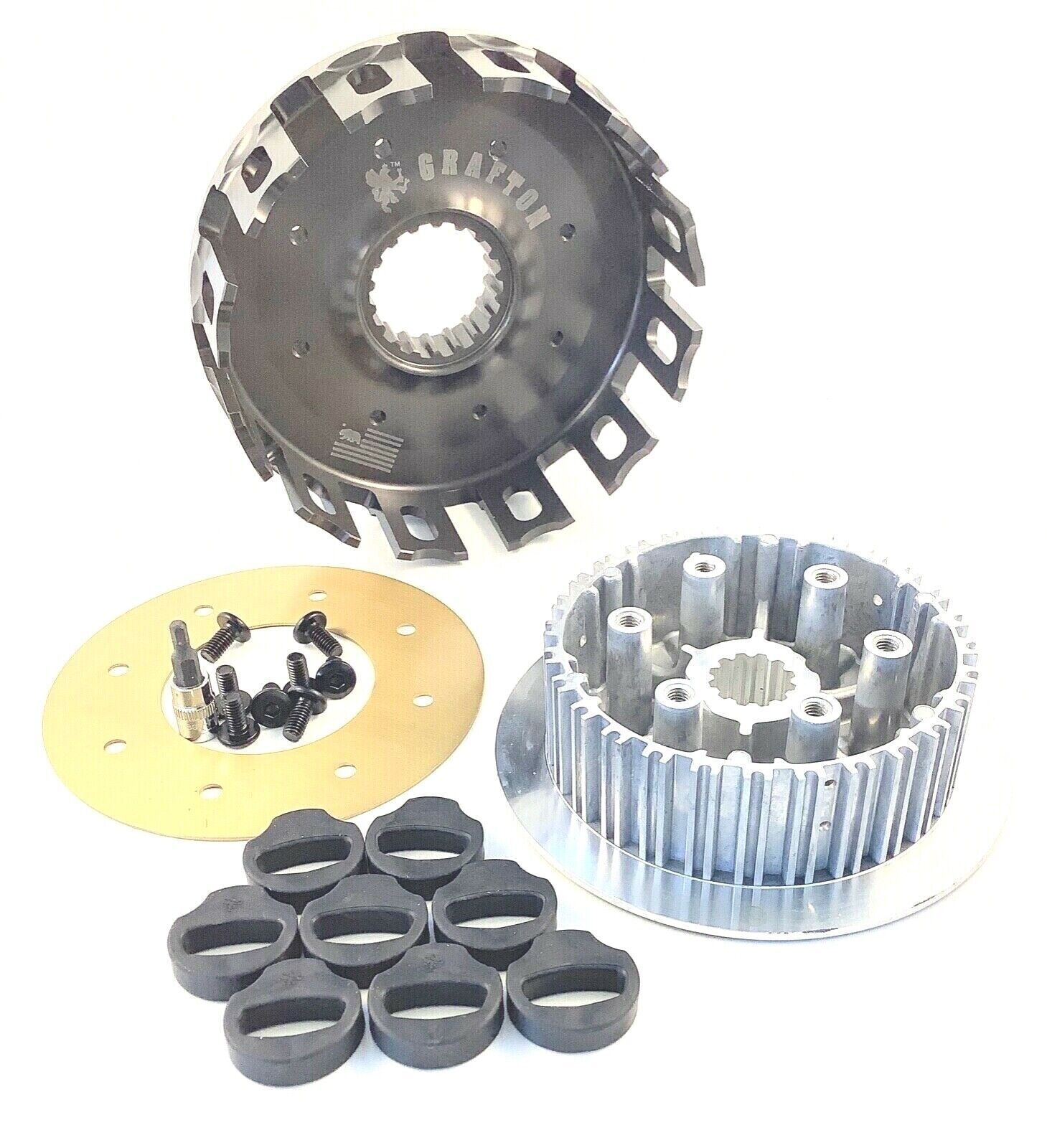 Honda CRF450R Clutch Basket Inner Hub Boss SET 2002-2008 crf 450