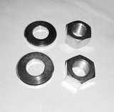DUCATI GREEN FRAME  BEVEL 750 SS 900 SS Rear Axle nut and washer set - HdesaUSA