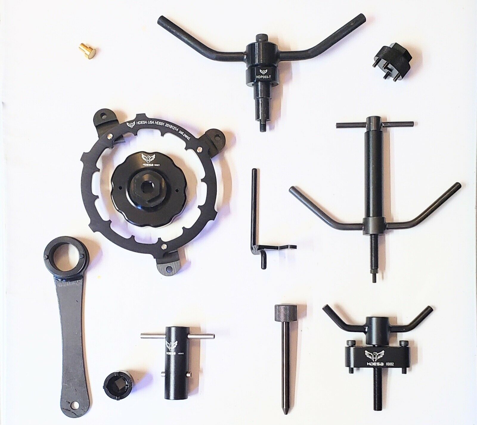 thumbnail image 2 of Ducati Single 250 Narrow Case Flywheel Puller Tool – 200 350 Bevel – Eurojamb 2 of 2