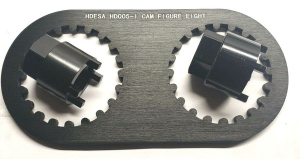 Ducati 20-tooth Camshaft Locking Alignment Tool w/ Nut Socket Set - HdesaUSA